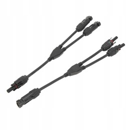 1 pair solar panel and branch cable
