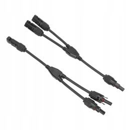 1 pair solar panel and branch cable