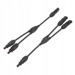 1 pair solar panel and branch cable