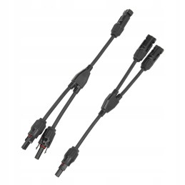 1 pair solar panel and branch cable