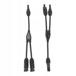 1 pair solar panel and branch cable