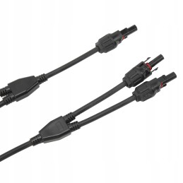 1 pair solar panel and branch cable