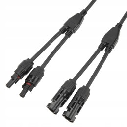 1 pair solar panel and branch cable