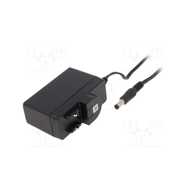 1 pcs x XP POWER - ACM12US05 - Power supply: switched-mode, plug, 5VDC, 2A, 10W, Plug: none, 80.6%