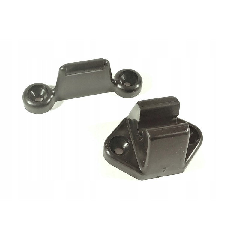 Black door lock, latch, catch, holder