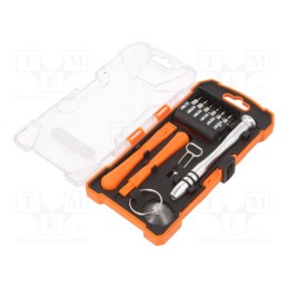 1 set x PG TOOLS - PG17A - Kit: screwdriver, precision, Pentalobe,Phillips,slot,Torx®