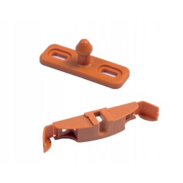 Fendt brown furniture cabinet door latch