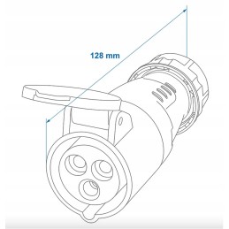 Cee 16a socket for camper trailer