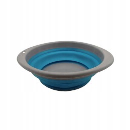 Silicone foldable camping bowl, diameter 23 5 cm