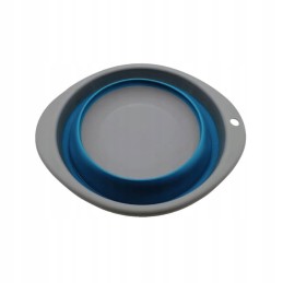 Silicone foldable camping bowl, diameter 23 5 cm