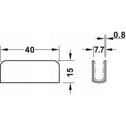 Window mounting, glass rail, fendt hobby holder