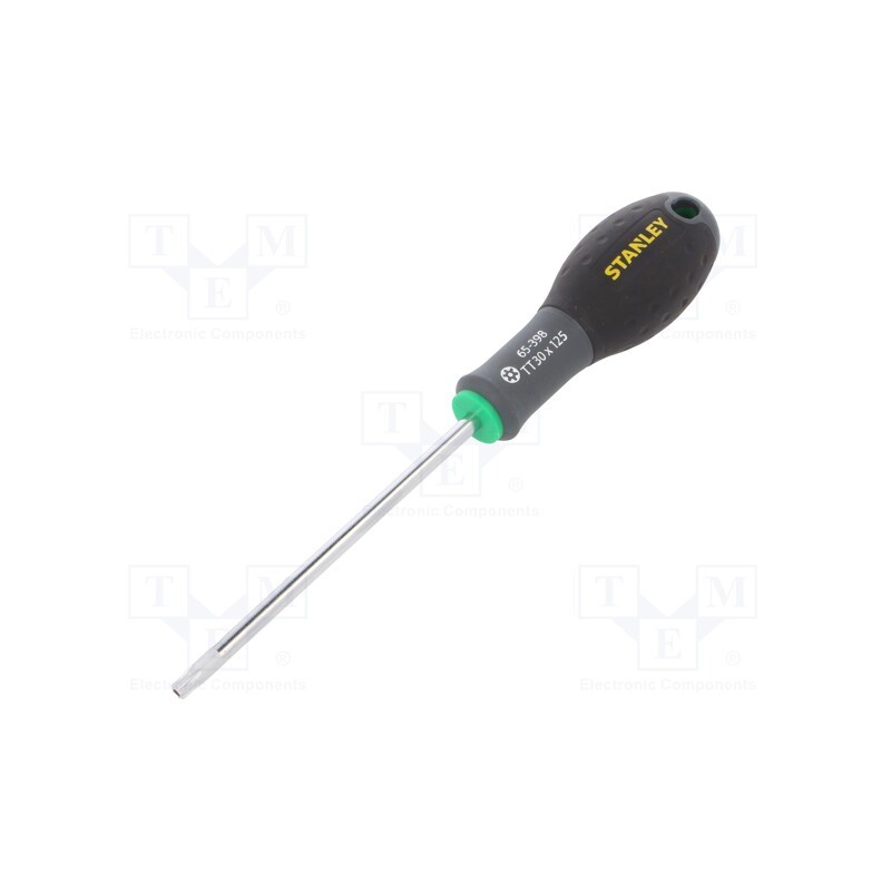 1 pcs x STANLEY - 0-65-398 - Screwdriver, Torx® with protection, T30H, FATMAX®, 125mm