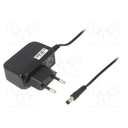 1 pcs x CELLEVIA POWER - CLW-1212-W2E-ER25 - Power supply: switched-mode, plug, 12VDC, 1A, 12W, Plug: EU, 83.3%