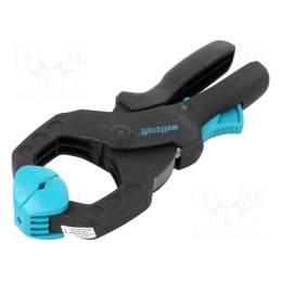 1 pcs x WOLFCRAFT - 3615000 - Universal clamp, with clamping jaws, max.40mm, FZR