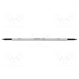 1 pcs x BERNSTEIN - 4-919 - Interchangeable blade, Torx®, double-sided, TX03,TX04, 120mm