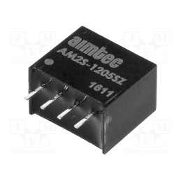1 pcs x AIMTEC - AM2S-1205SZ - Converter: DC/DC, 2W, Uin: 10.8÷13.2V, Uout: 5VDC, Iout: 400mA, SIP4