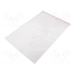 1 pcg x PLAST - 157908 - Self-seal bag, L: 320mm, Width: 230mm, Thick: 45um, polyetylene