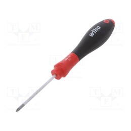 1 pcs x WIHA - 768 - Screwdriver, Pozidriv®, PZ0, SoftFinish®, Blade length: 60mm