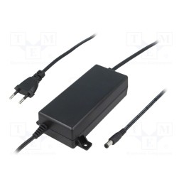 1 pcs x CELLEVIA POWER - CLD-6012-T2-EB - Power supply: switched-mode, 12VDC, 5A, Out: 5,5/2,1, 60W, desktop