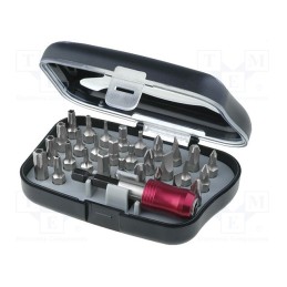 1 set x NEWBRAND - NB-01BITS-SET - Kit: screwdriver bits, Screwdr.bit l: 25mm, Overall len: 25mm