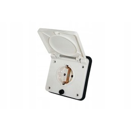 Schuko White Haba external socket