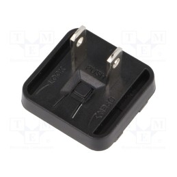 1 pcs x MEAN WELL - GEM-US - Adapter, Connectors for the country: USA