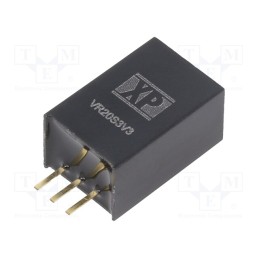 1 pcs x XP POWER - VR20S3V3 - Converter: DC/DC, Uin: 6÷36V, Uout: 3.3VDC, Iout: 2A, SIP3, 400kHz