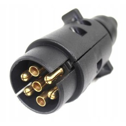 Trailer socket plug 7 12v plastic 7 pin