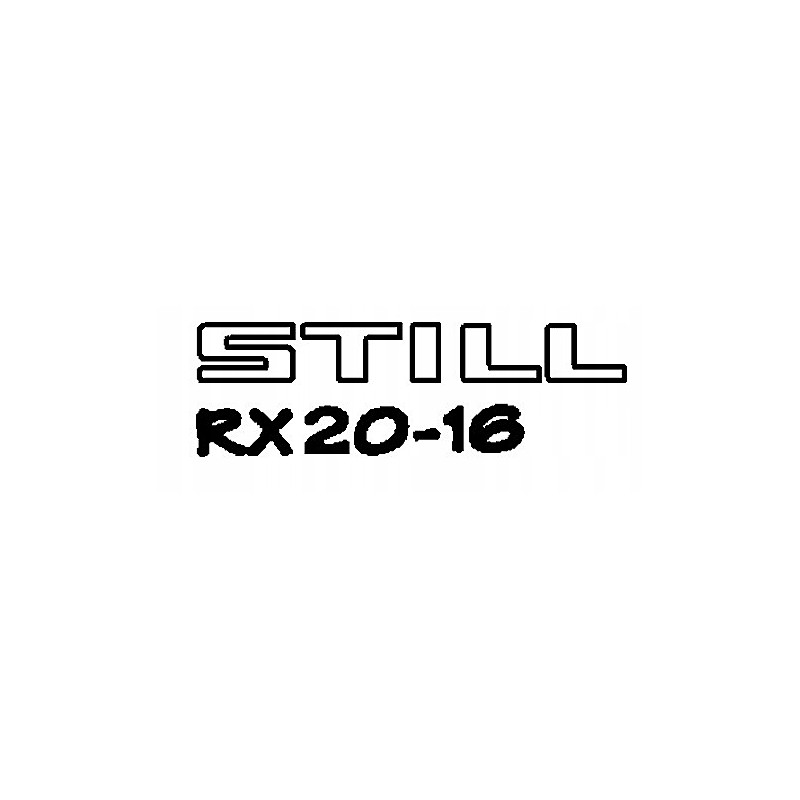 Sticker still rx20 16 left e0046988