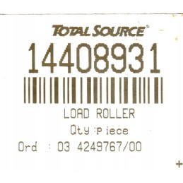 Total source 14408931 mast roller 25 3x82 6x30 mm
