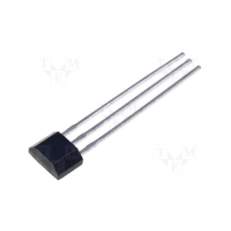 2 pcs x HONEYWELL - SS460S - Sensor: Hall, bipolar, TO92, -55÷55Gs, Usup: 3÷24VDC