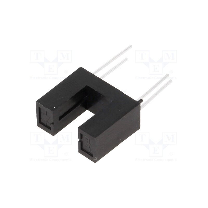2 pcs x LITEON - LTH-301-05 - Sensor: photoelectric, through-beam (with slot), LIGHT-ON, THT