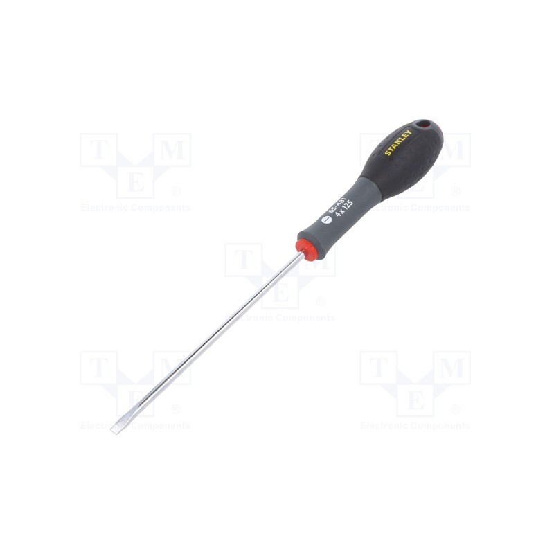 1 pcs x STANLEY - 0-65-481 - Screwdriver, slot, SL 4, FATMAX®, 125mm
