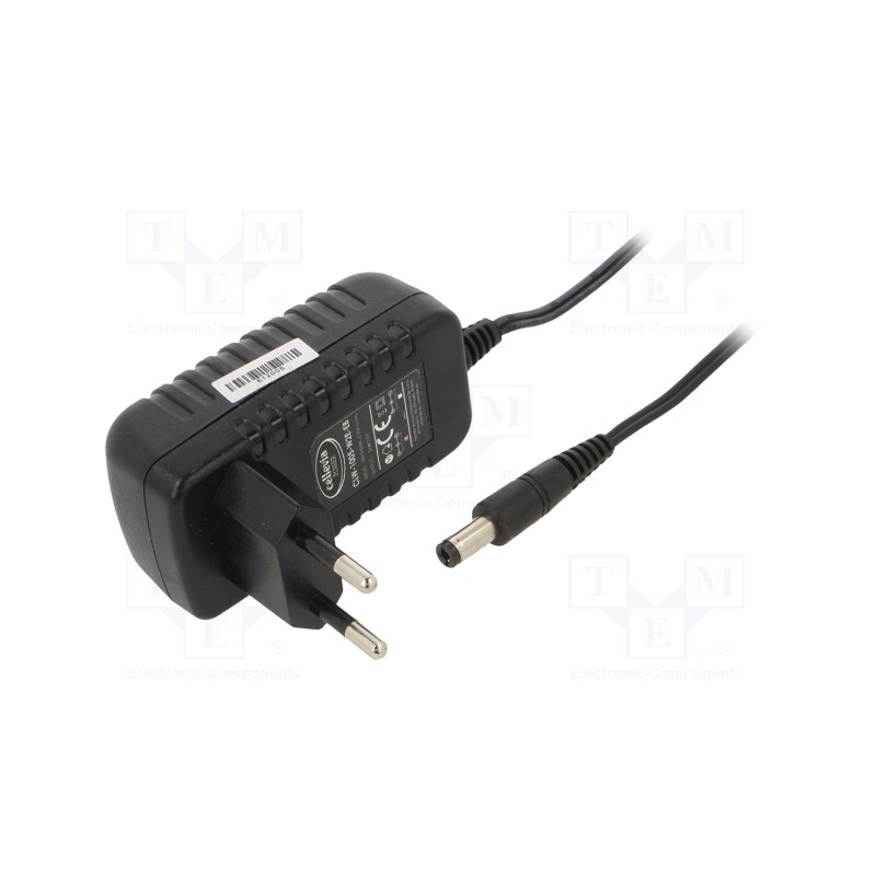 1 pcs x CELLEVIA POWER - CLW-1005-W2E-EB25 - Power supply: switched-mode, plug, 5VDC, 2A, 10W, Plug: EU, 83%