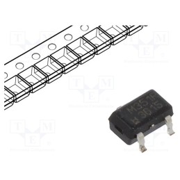 3 pcs x HONEYWELL - SM351RT - Sensor: magnetic field, -7÷7Gs, 3÷24VDC, SM, -40÷85°C, SOT23, 20mA