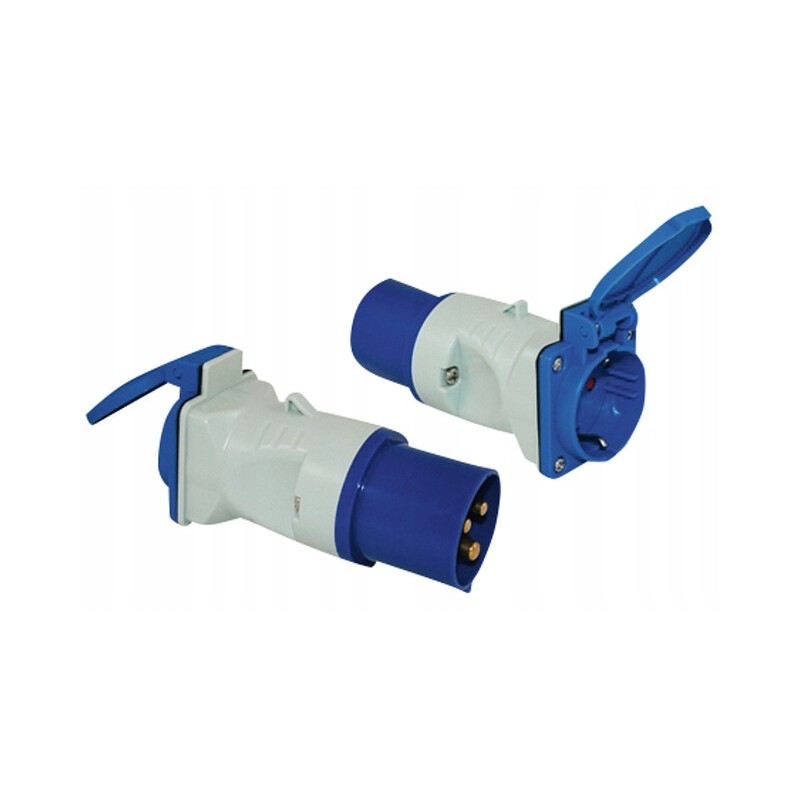 Cee17 adapter for a 230v camper