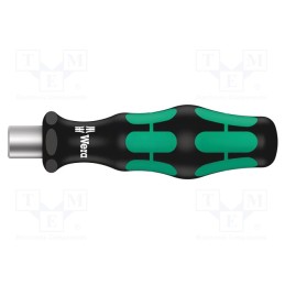 1 pcs x WERA - 5051274001 - Screwdriver handle, 78mm, Mounting: 1/4' (C6,3mm)