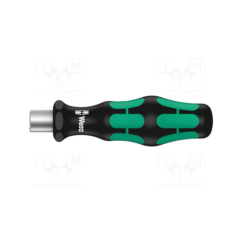 1 pcs x WERA - 5051274001 - Screwdriver handle, 78mm, Mounting: 1/4' (C6,3mm)