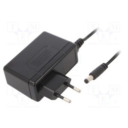 1 pcs x MEAN WELL - GSV60E12-P1J - Power supply: switched-mode, plug, 12VDC, 50W, Plug: EU, 4.16A, 85%