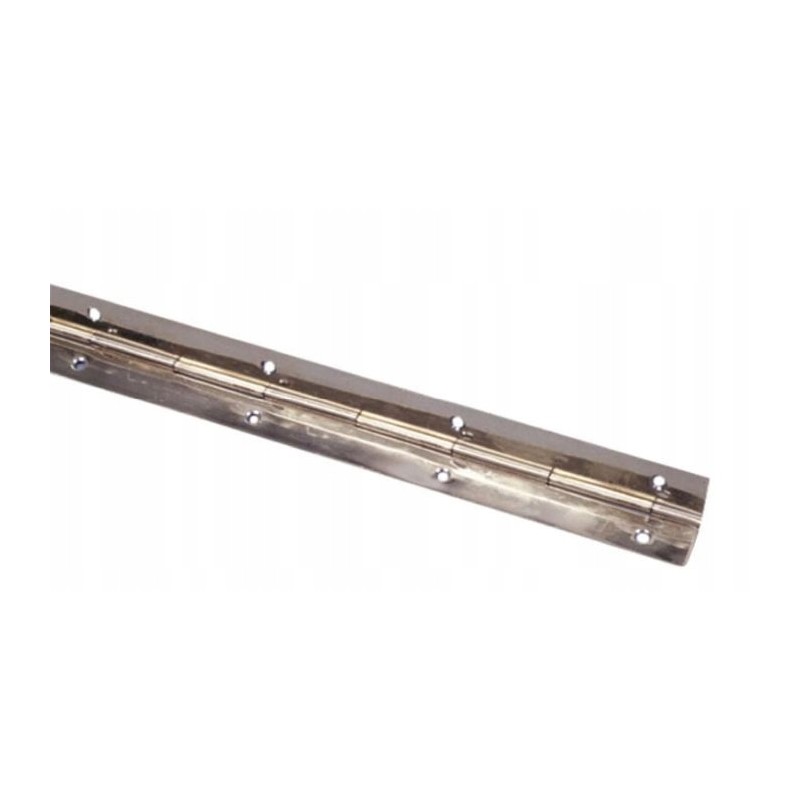 Long metal hinge, 175 cm, for 16 mm board