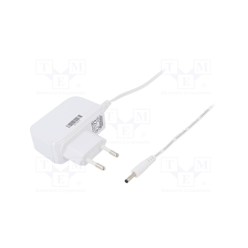 1 pcs x CELLEVIA POWER - CLW-1005-W2E-ER13-WH - Power supply: switched-mode, plug, 5VDC, 2A, 10W, Plug: EU, 79%