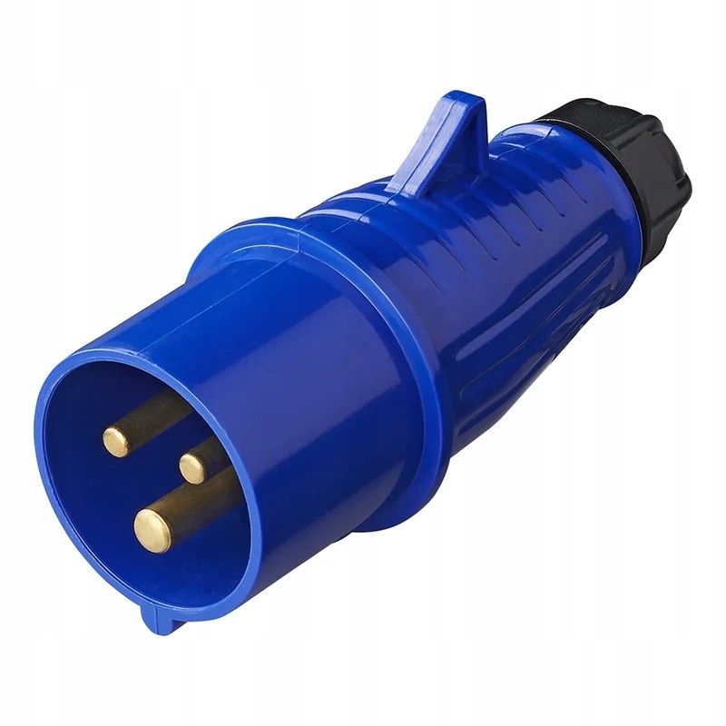 Cee plug 16a 230v male camping plug