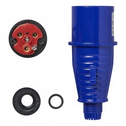 Cee plug 16a 230v male camping plug