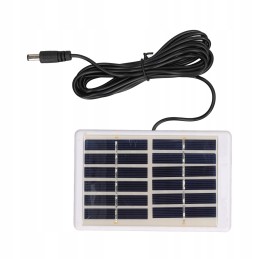 Solar panel 1 2w 6v 9v lightweight portable
