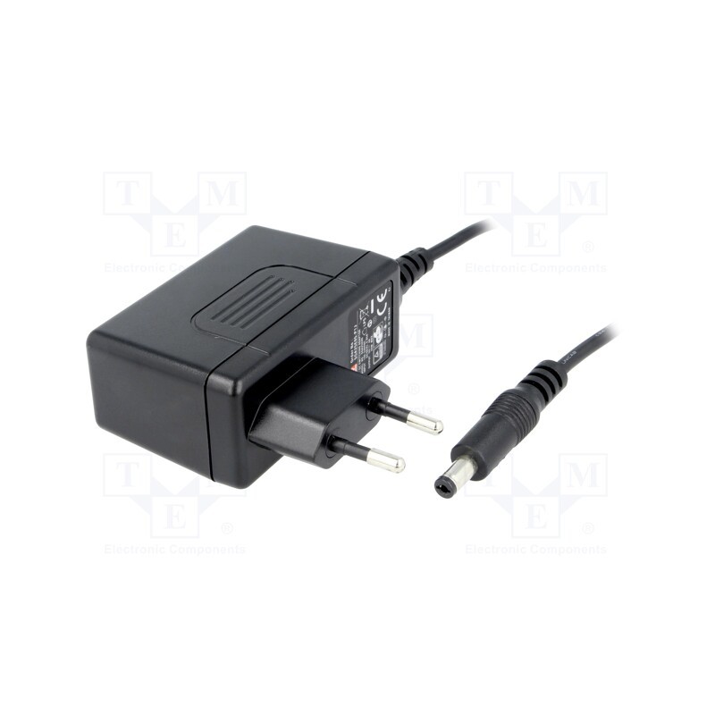 1 pcs x MEAN WELL - SGA25E24-P1J - Power supply: switched-mode, plug, 24VDC, 1.04A, 25W, Plug: EU