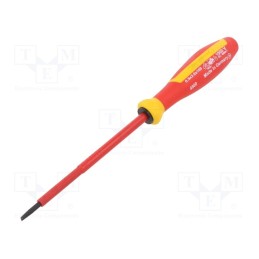 1 pcs x STAHLWILLE - 46603030 - Screwdriver, insulated, slot, 3,0x0,5mm, Blade length: 100mm