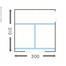 Westfield car vestibule inflatable tent