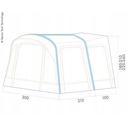 Westfield car vestibule inflatable tent