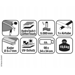 Westfield car vestibule inflatable tent