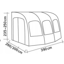 Marina Air 3 9 Center Camp inflatable tent